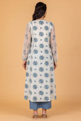 Dotted Blossoms Kurta