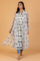 Dotted Blossoms Kurta