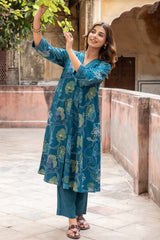 Aqua Rhythm Kurta