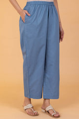 Blue Cambric Trousers
