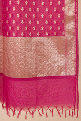 Gulabo Chanderi Brocade Dupatta