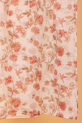 Gretel Red Doria Dupatta