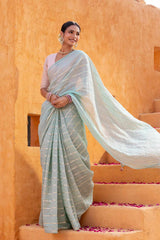 Pankhuri Chanderi Saree