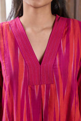 Afsana Handloom Ikat Kurta