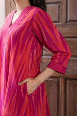Afsana Handloom Ikat Kurta