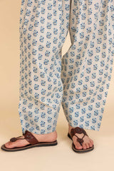 Blue Buti Farshi Salwar