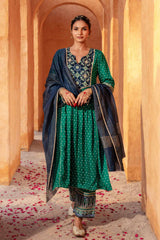 Morni Bandhej Printed Kurta