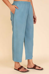 Blue Cambric Trousers