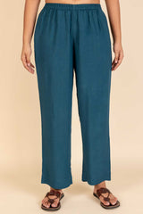 Aqua Cotton Trousers