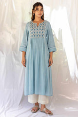 Ocean Blue Kurta