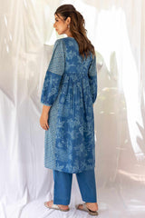 Ink Blue Chintz Kurta
