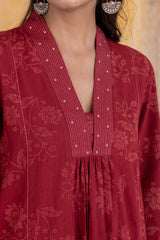 Rupali Couching Kurta