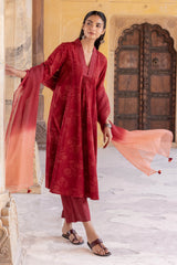 Rupali Couching Kurta