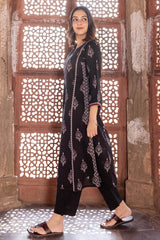 Kantha Kalidar Kurta