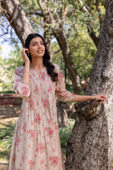 Pleated Peonies Kurta