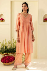 Zeenat Chanderi Kurta