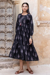 Kantha Tiered Dress