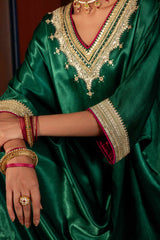 Heer Mashru Kurta