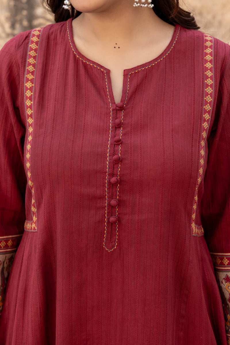 Sanskriti Dobby Kurta