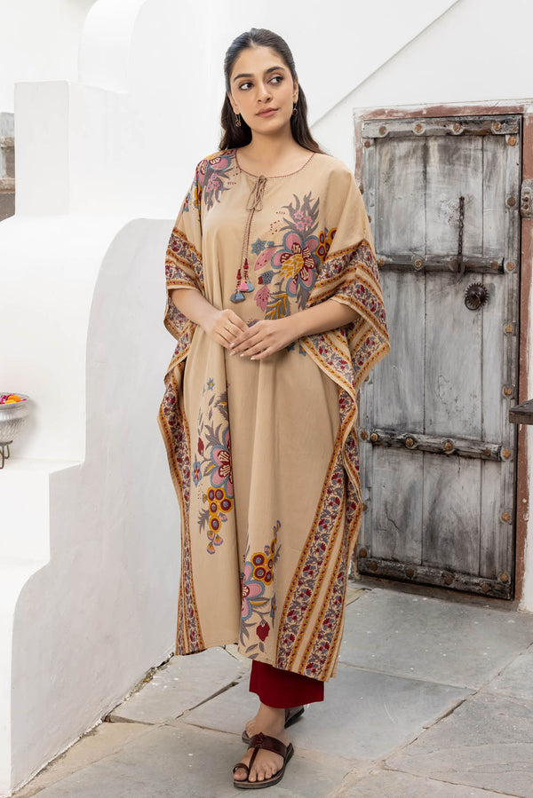 Vintage Floral Kaftan