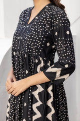 Vintage Zigzag Dress