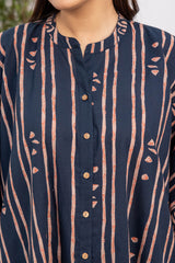 Vintage Blue Short Kaftan