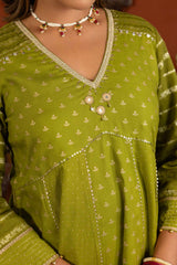 Nimboli Brocade Kurta