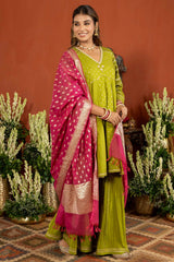 Nimboli Brocade Kurta