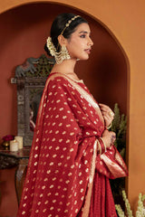 Laalima Golden Printed Kurta
