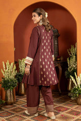 Tamara Golden Printed Kurta