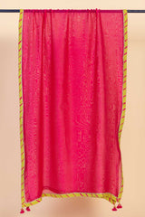 Gulabi Lehar Dupatta
