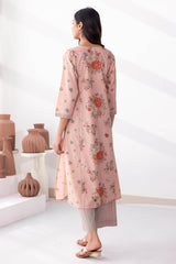 Blush Peach Floral Kurta