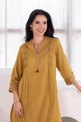 Mohari Pleated Kurti