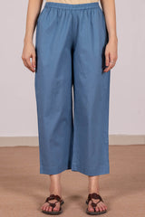 Blue Breeze Cotton Trousers