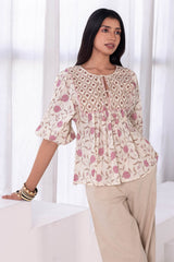 Pink Pearls Top