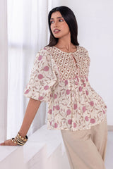 Pink Pearls Top