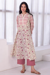 Rose Mist Kalidar Kurta