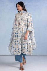 Bluemere Yoke Kurta