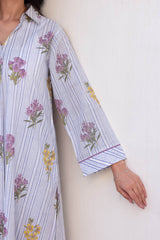 Floral Shirt Kurta