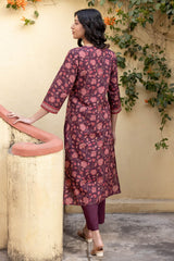 Diya Floral Kurta