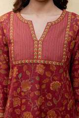 Saira Floral Kurta