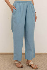Aasmani Cambric Trousers
