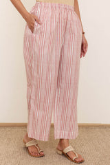 Pink Striped Trousers