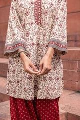 Malay Floral Kurti