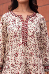 Malay Floral Kurti