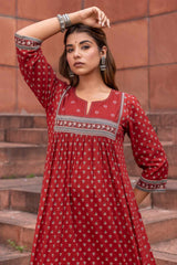 Ruhi Mirrorwork Kurta