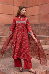 Ruhi Mirrorwork Kurta