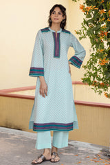 Blue Narayanpeth Kurta
