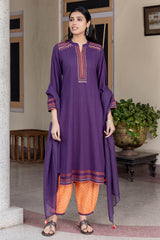 Purple Narayanpeth Kurta