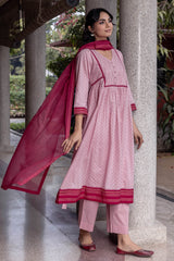Pink Narayanpeth Kurta